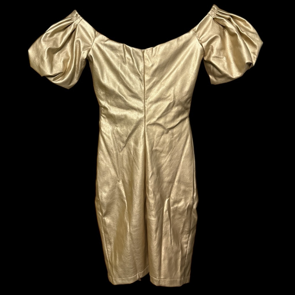 Zoe Mini Dress in Gold by NOOKIE from Revolve Size XS NWT - Picture 5 of 5